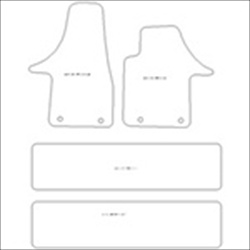 VW Caravelle Car Mats